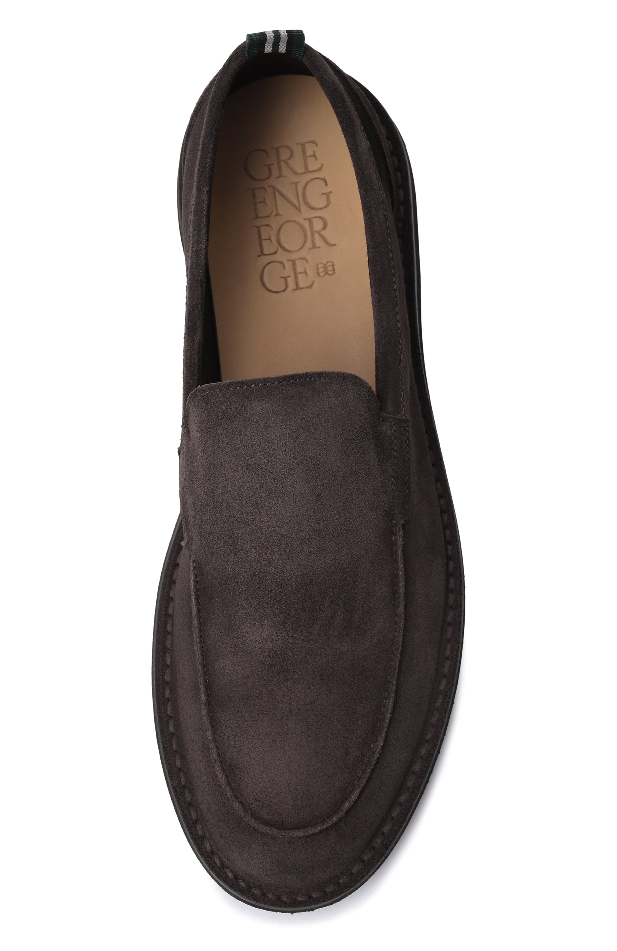 Замшевые лоферы GREEN GEORGE, арт. 1049/LIGHT, фото 5