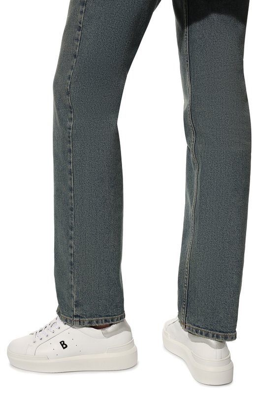 Кожаные кеды Bogner 22220105/H0LLYW00D 15 Белый  22220105/H0LLYW00D 15 Фото 3