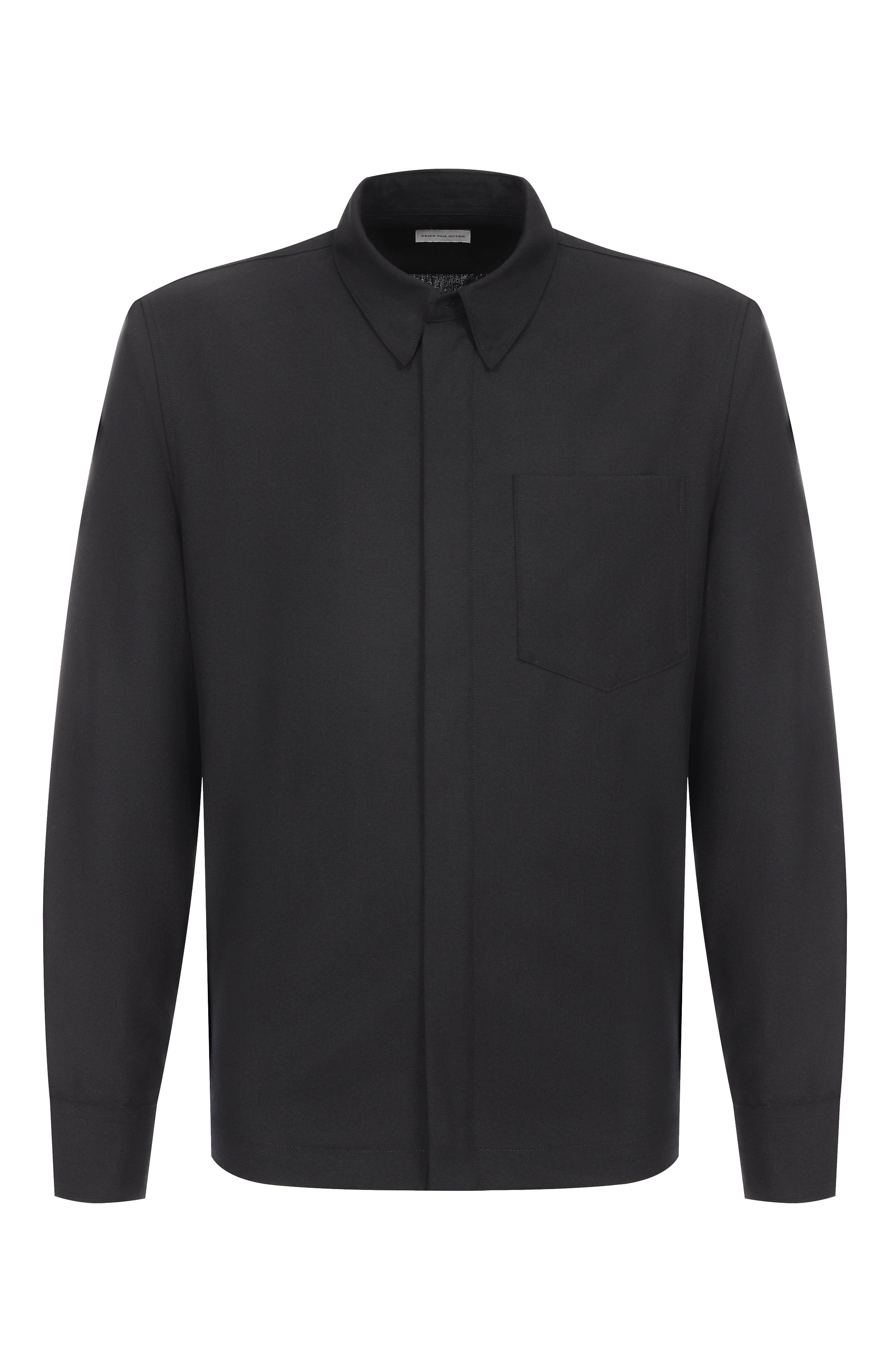 Шерстяная рубашка DRIES VAN NOTEN, арт. 020708-2310-900, фото 1