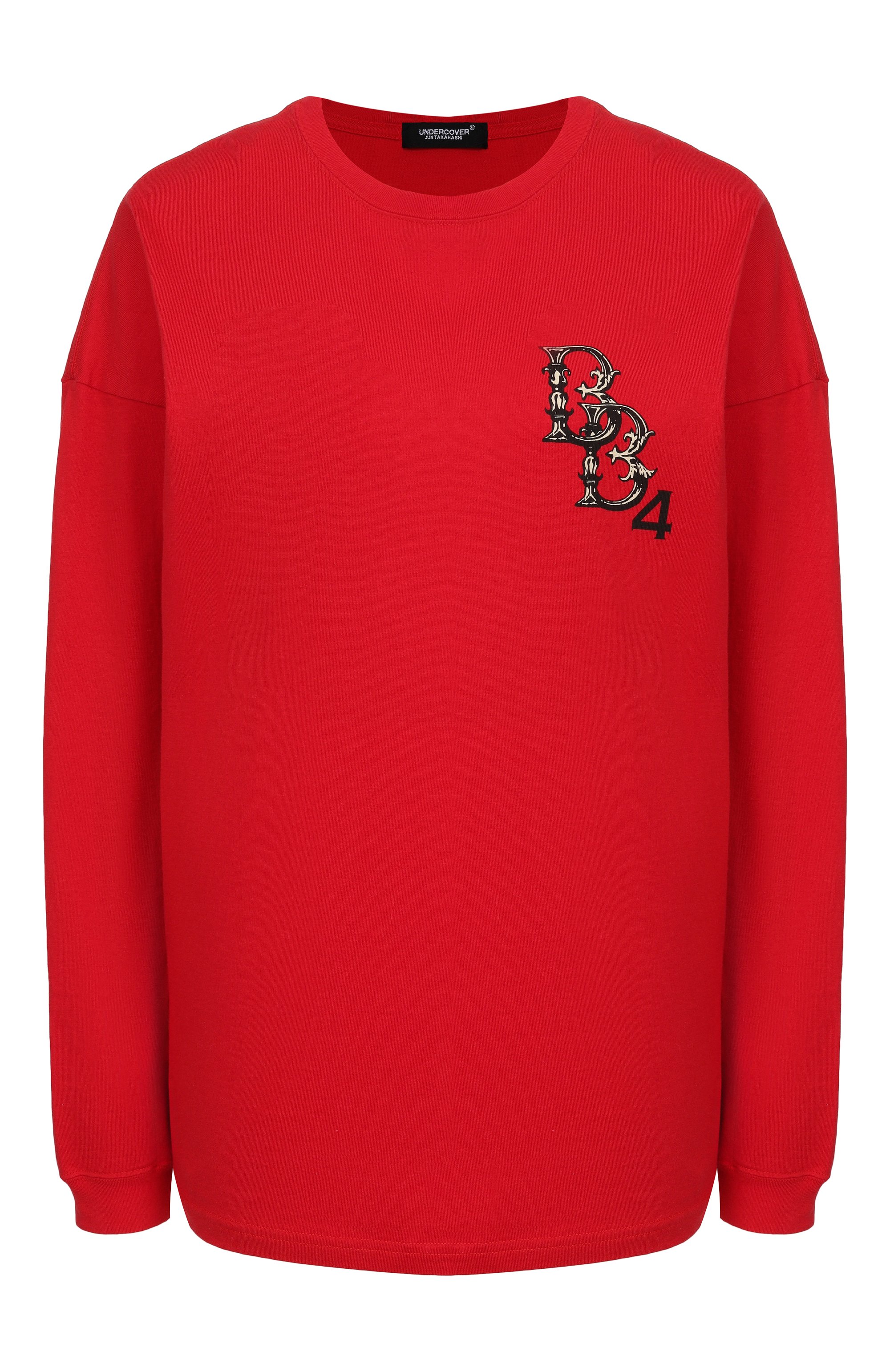 Хлопковый лонгслив UNDERCOVER, арт. UC2E1892-1, фото 1