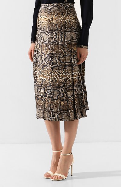 Шелковая юбка VICTORIA BECKHAM, арт. SK MID 31021C, фото 3