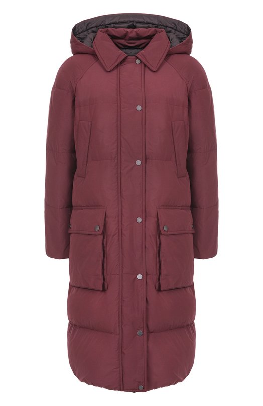 Пуховик Brunello Cucinelli MG5019946 Бордовый MG5019946