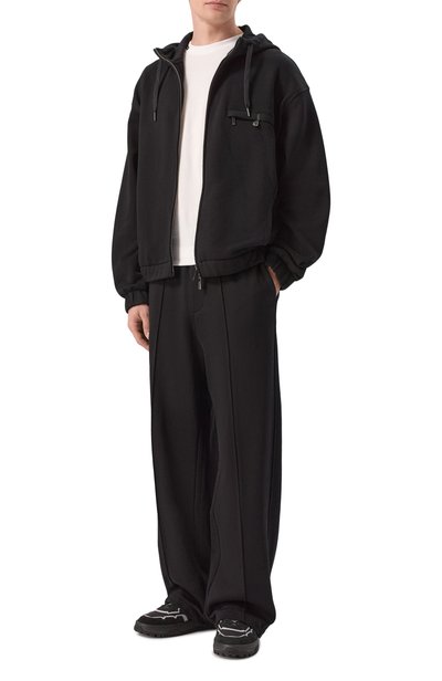 Мужской хлопковая толстовка EMPORIO ARMANI, арт. EM006817/AF13713