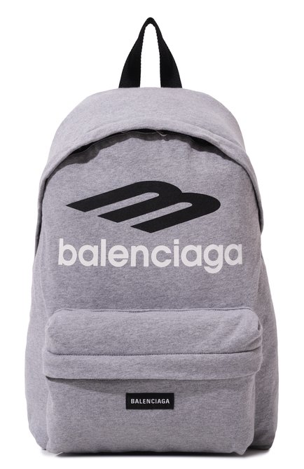 Мужской рюкзак explorer BALENCIAGA светло-серого цвета, арт. 503221/2AA7N | Фото 1 (Драгоценные камни: Проставлено; Материал: Текстиль; Размер: large; Материал сплава: Проставлено)