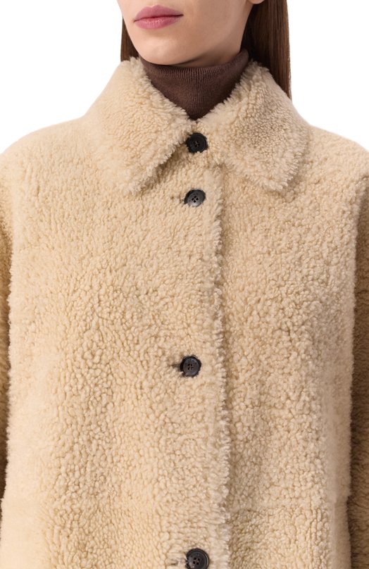 Двусторонняя дубленка Kiton D58674K0545F01 Бежевый  D58674K0545F01 Фото 5