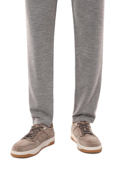 Замшевые кеды sneak-air SANTONI, арт. MBSG22003BAMKSHZ, фото 3