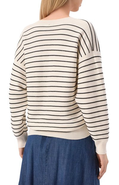 Пуловер из хлопка и шелка LORENA ANTONIAZZI, арт. P25115VM53A/3039, фото 4