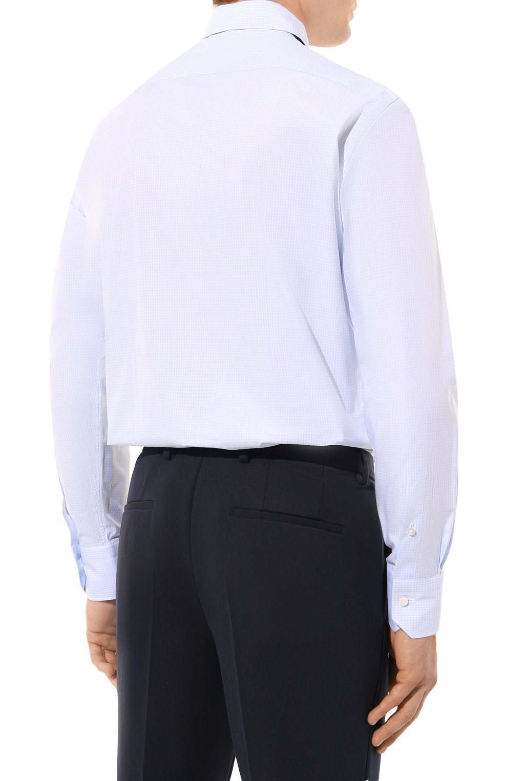 Хлопковая сорочка ZEGNA, арт. 701040A7/9MS0BA, фото 5