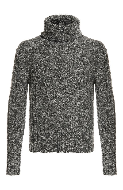 Шерстяной свитер Dolce & Gabbana GXW67T/JAM60 Серый GXW67T/JAM60