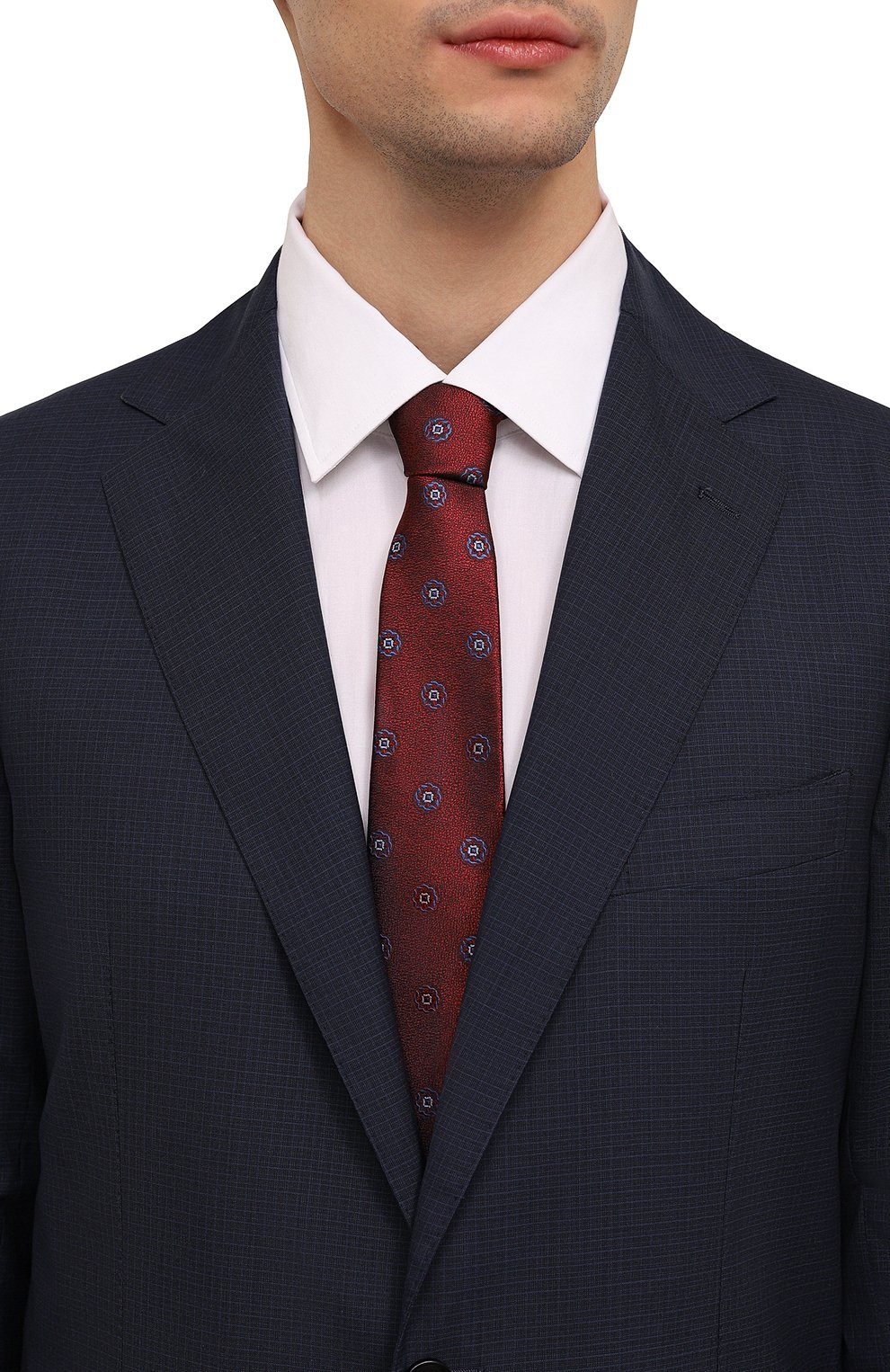 Шелковый галстук CANALI, арт. 18/HJ04073, фото 2