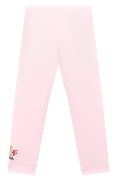 Хлопковые леггинсы MONNALISA, арт. 114407AE, фото 2