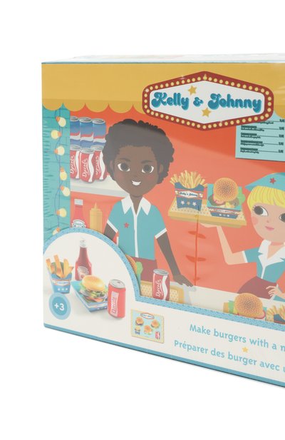 Набор для сюжетно-ролевой игры sweets бургеры DJECO, а�рт. DJ05505, фото 3