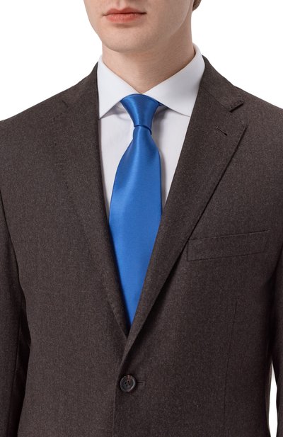 Мужской шелковый галстук KITON, арт. UCRVKLC03A14_001