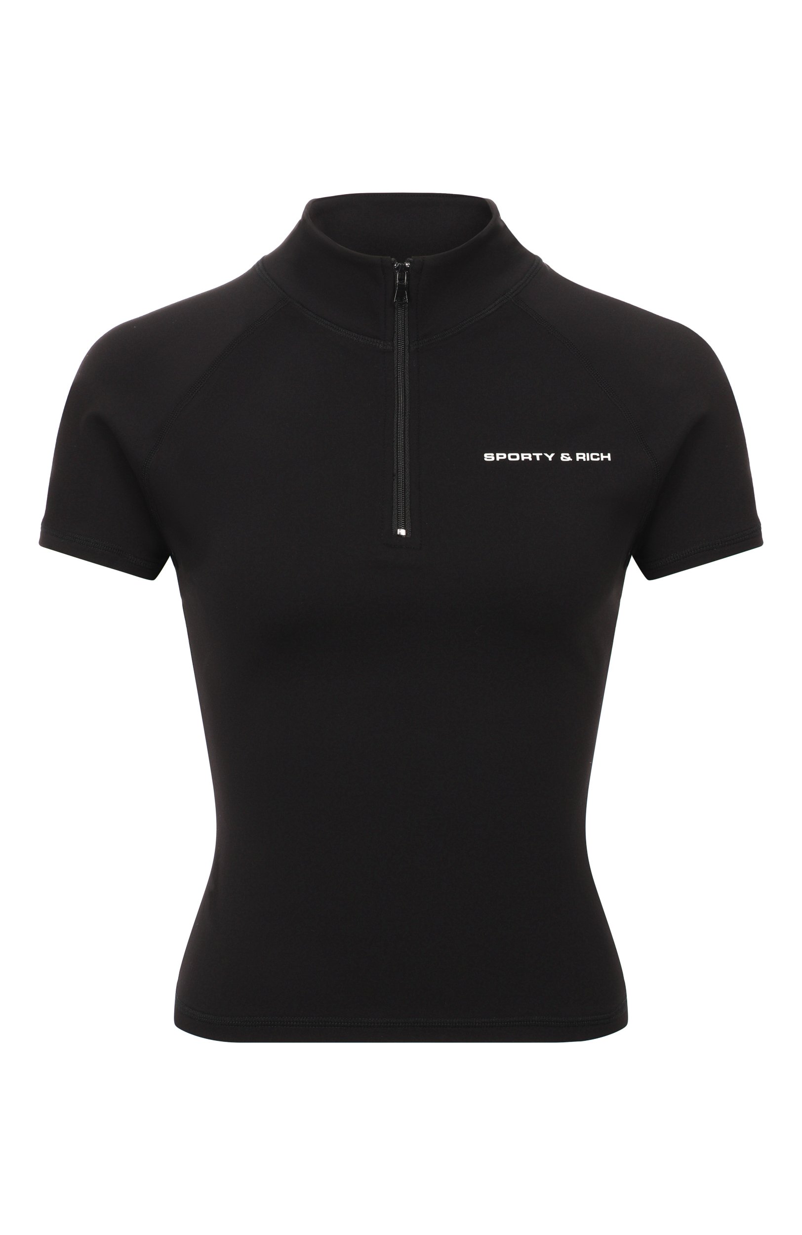 Пуловер SPORTY AND RICH черного цвета по цене 17900 руб., арт. T010388315BA01, фото 1 Пуловер SPORTY AND RICH, арт. T010388315BA01, фото 1