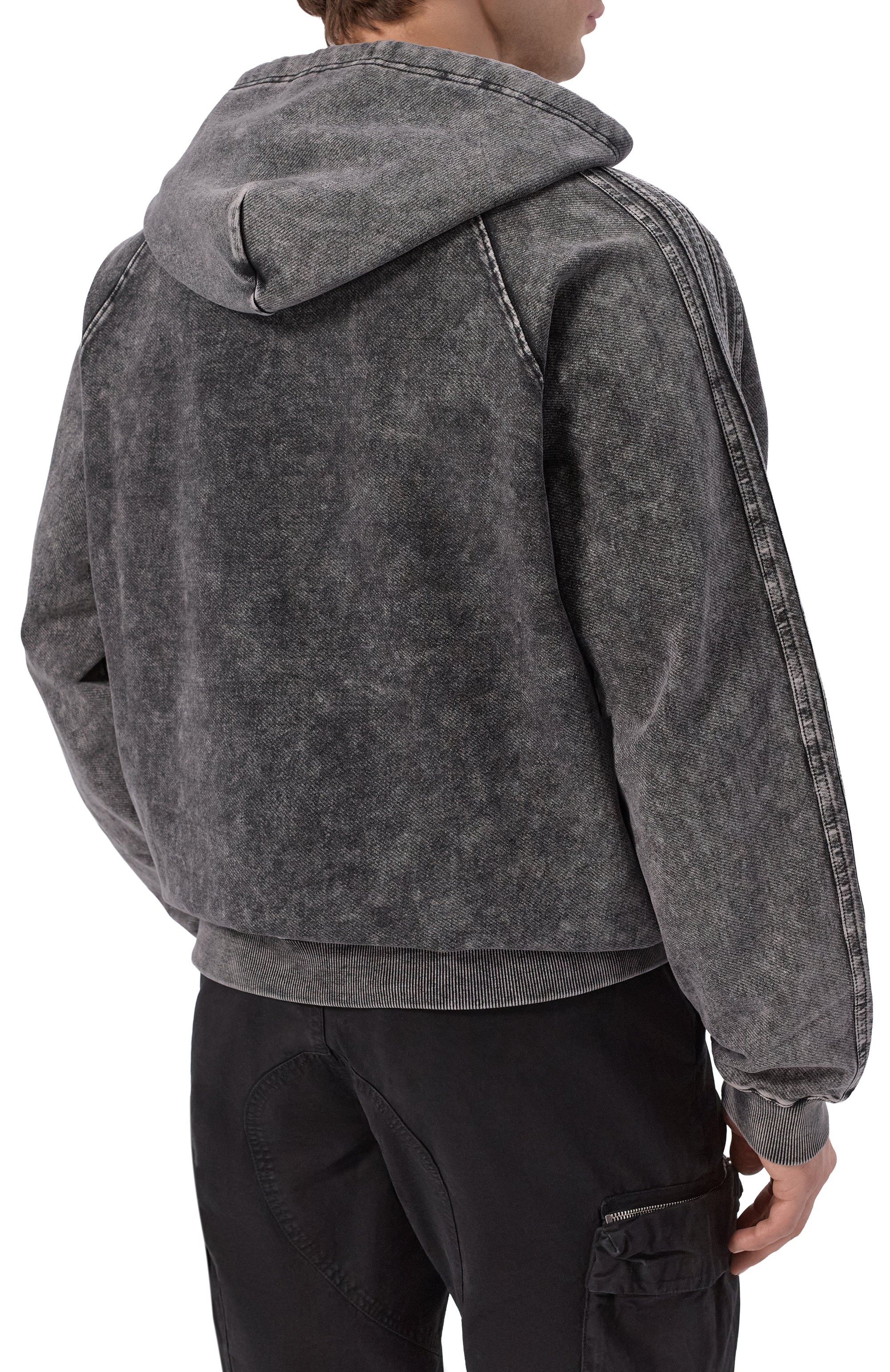 Хлопковое худи DIESEL, арт. A21842/0DCCJ, фото 4