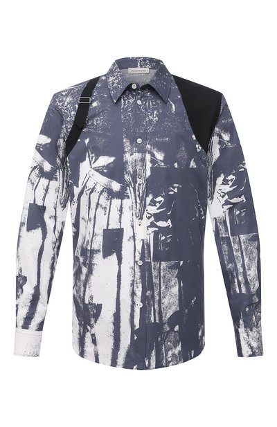 Хлопковая рубашка ALEXANDER MCQUEEN, арт. 649707/QQ044, фото 1