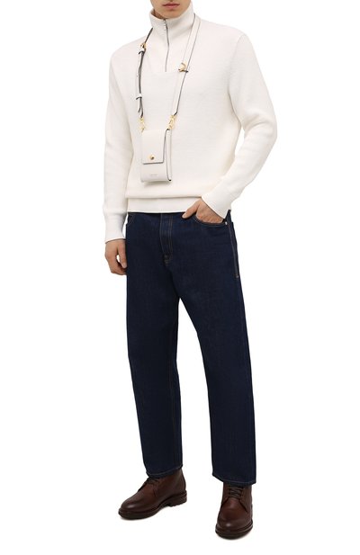 Кожаные ботинки BRUNELLO CUCINELLI коричневого цвета по цене 151500 руб., арт. MZUCRMM893, фото 2 Кожаные ботинки BRUNELLO CUCINELLI, арт. MZUCRMM893, фото 2