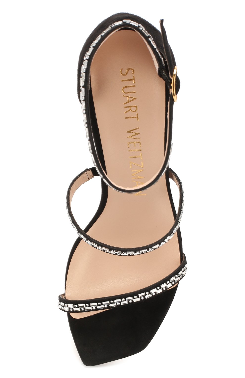 Замшевые босоножки STUART WEITZMAN, арт. S6155, фото 5