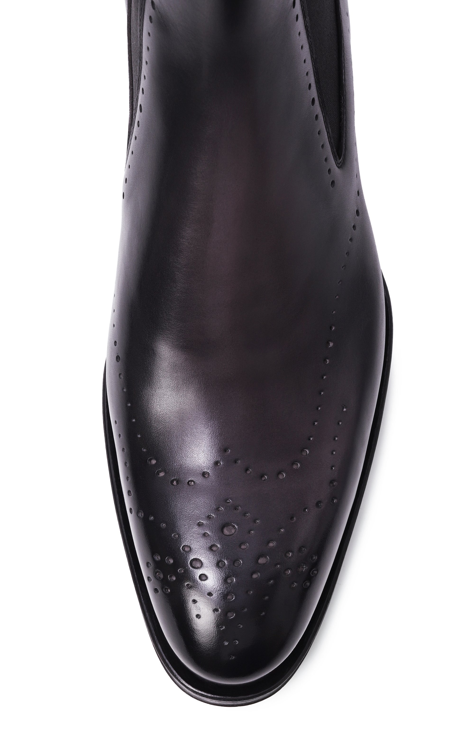 Кожаные челси carter SANTONI, арт. MCCG19108MC8HFUL, фото 6