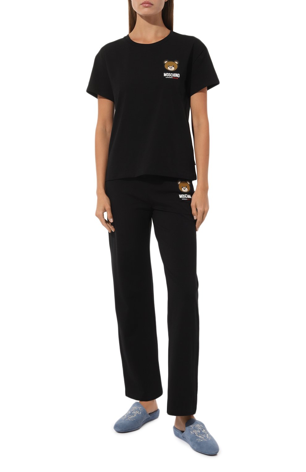 Хлопковые брюки MOSCHINO, арт. 232V6/A6889/4411, фото 2