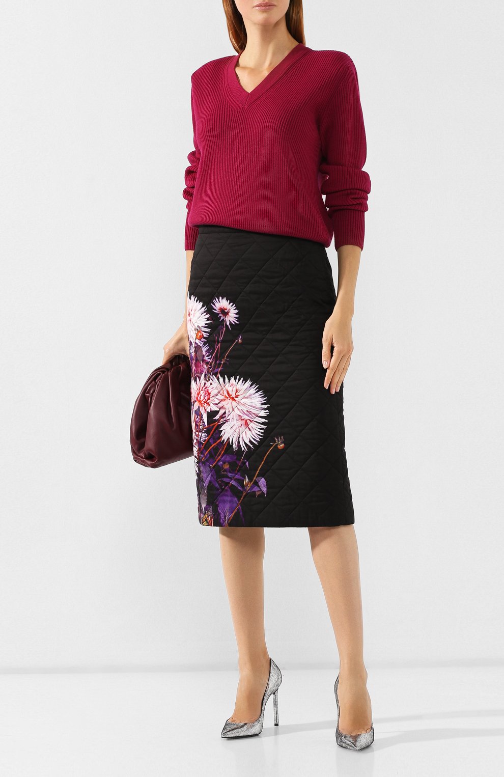 Стеганая юбка DRIES VAN NOTEN, арт. 192-30815-8537, фото 2