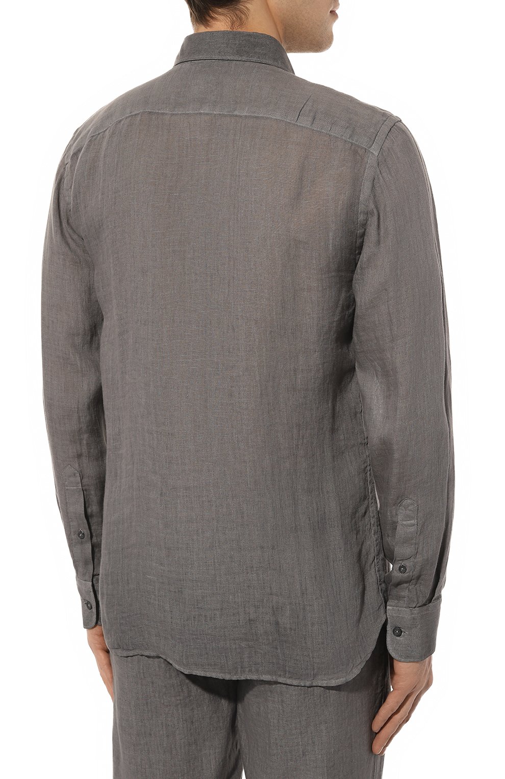 Льняная рубашка 120% LINO, арт. 31ALIM1311/0000115/S00, фото 4