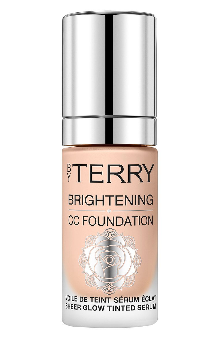 Тональный крем-сыворотка brightening cc foundation, оттенок 2c light cool (30ml) BY TERRY  цвета, арт. V23000104 | Фото 1 (Нос: Не проставлено; Региональные ограничения белый список (Axapta Mercury): Не проставлено; Финишное покрытие: Сияющий; SPF фильтр: Минимальный (0-5); Обьем косметики: 30ml)
