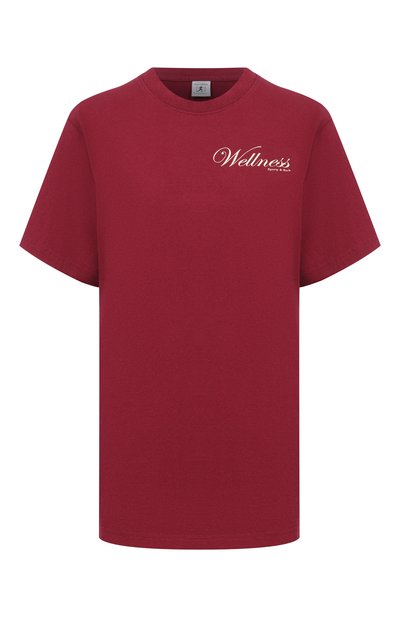 Женская хлопковая футболка SPORTY AND RICH, арт. T004362083RE10