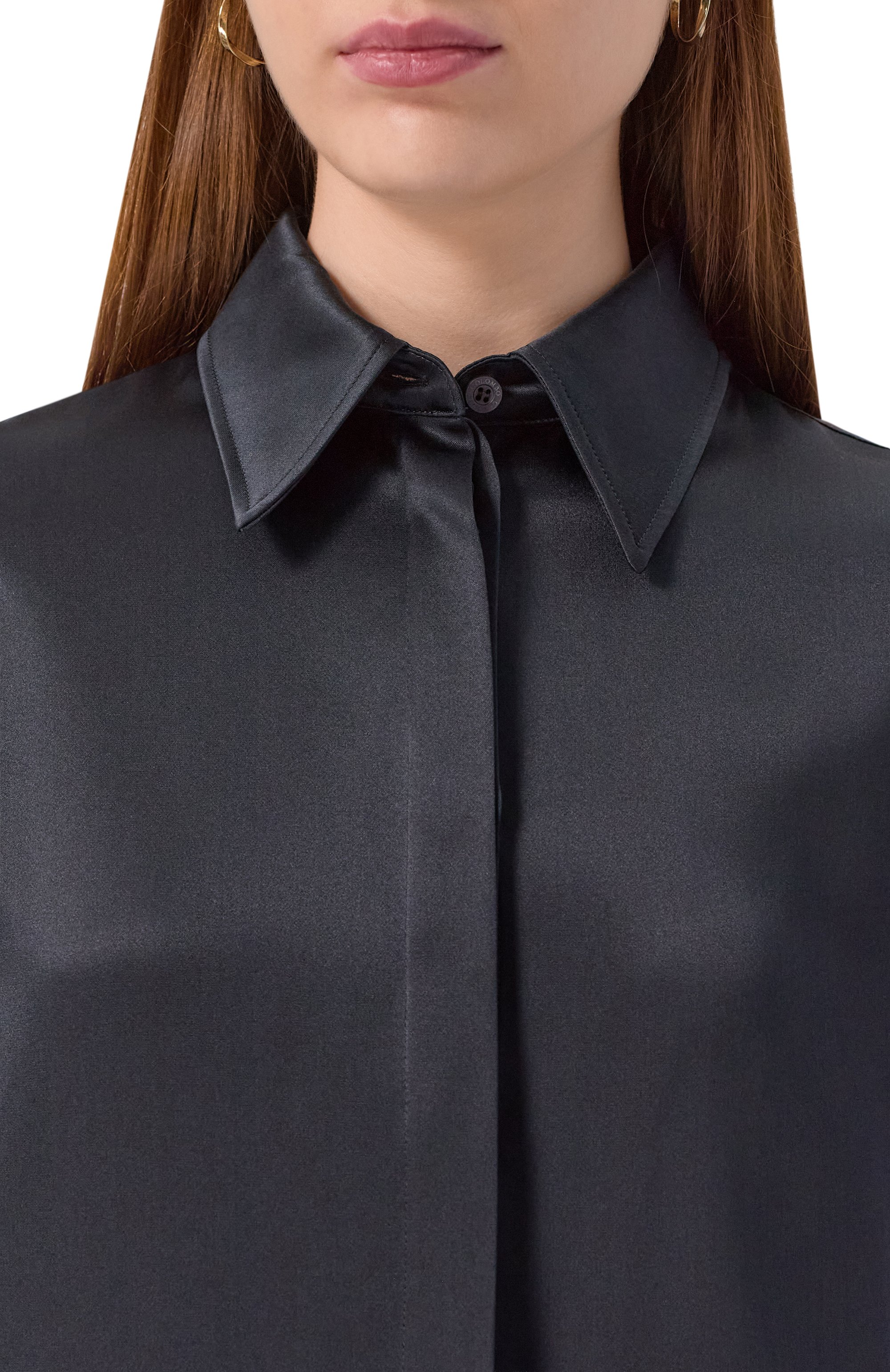 Атласная рубашка COLOMBO, арт. CM00408/CH/T0603-U, фото 5