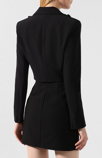 Жакет VERSACE JEANS COUTURE черного цвета по цене 38650 руб., арт. C2HUA502-UDP702/13930, фото 4 Жакет VERSACE JEANS COUTURE, арт. C2HUA502-UDP702/13930, фото 4