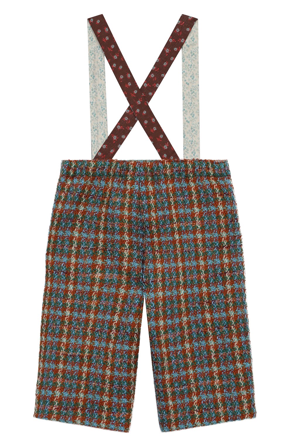 Шерстяные брюки GUCCI разноцветного цвета по цене 53350 руб., арт. 630480/ZAE43, фото 2 Шерстяные брюки GUCCI, арт. 630480/ZAE43, фото 2