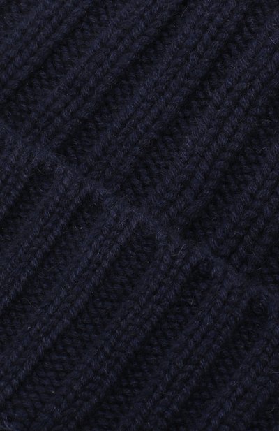 Кашемировая шапка WOOLRICH темно-синего цвета по цене 11100 руб., арт. W0ACC1632/UF0391, фото 3 Кашемировая шапка WOOLRICH, арт. W0ACC1632/UF0391, фото 3