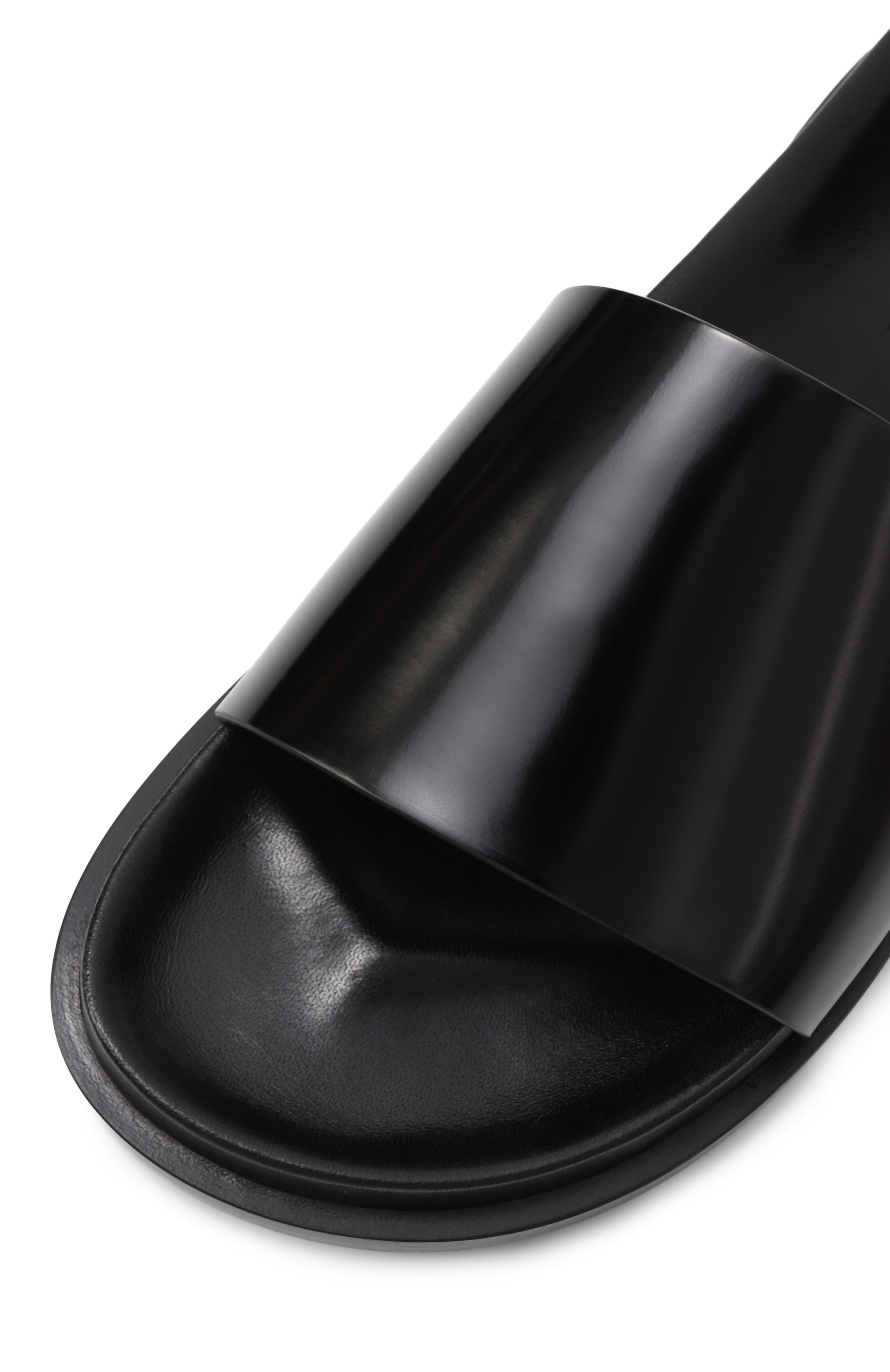 Кожаные шлепанцы nichols SAINT LAURENT, арт. 818963/AACWZ, фото 7