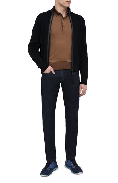 К омбинированные кроссовки ZILLI, арт. MDU-T135/001, фото 2