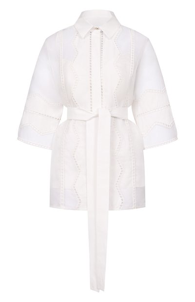 Женская блузка из хлопка и шелка ELIE SAAB, арт. SH144NR26/CES01