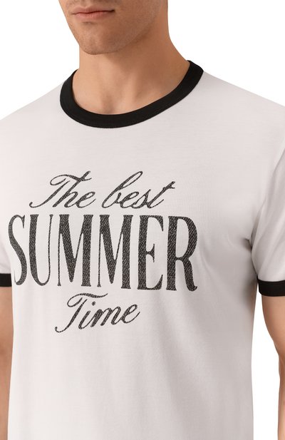 Хлопковая футболка DOLCE & GABBANA, арт. G8PV1T/G7PGV, фото 5