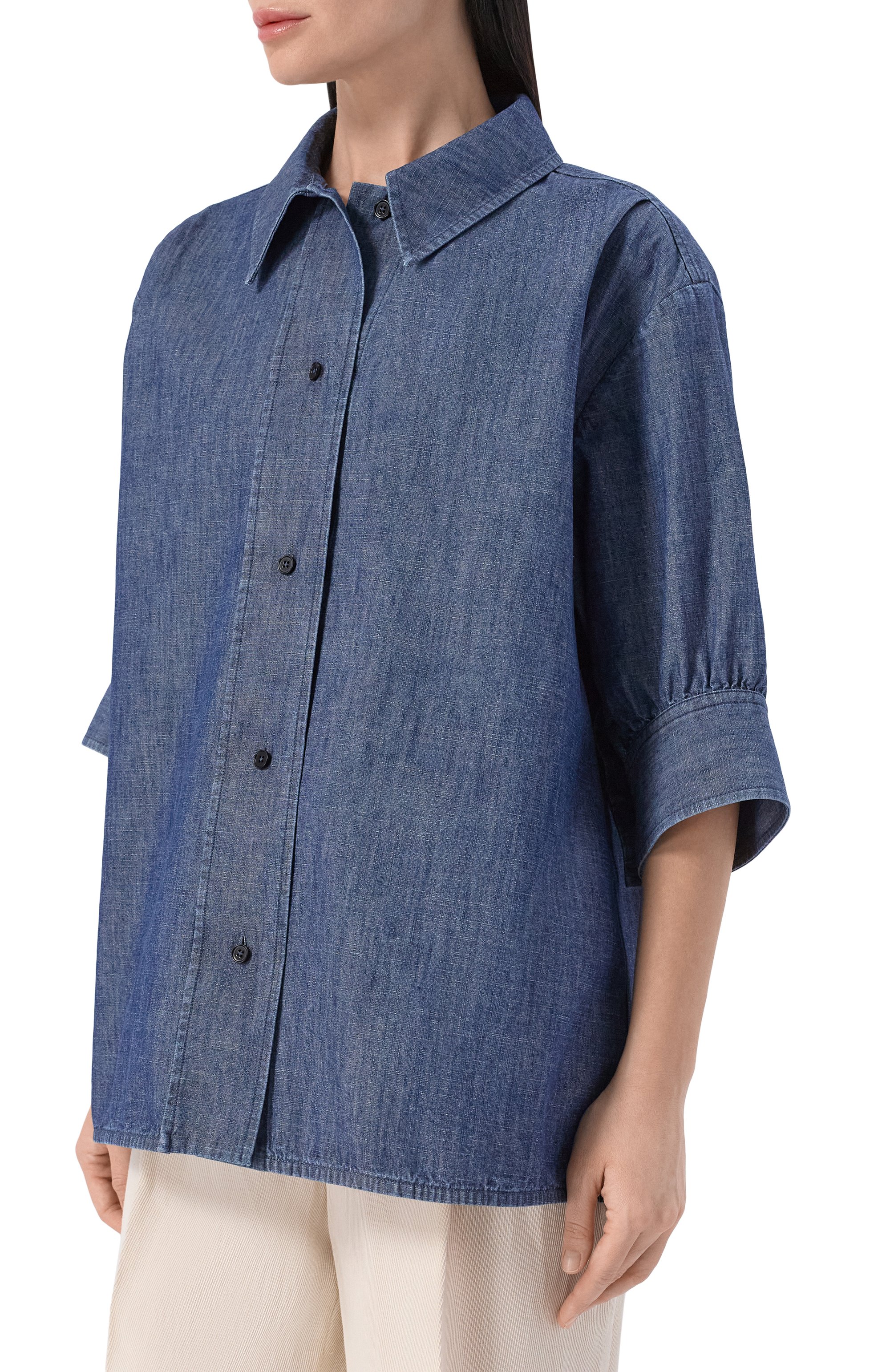 Джинсовая рубашка JIL SANDER, арт. J02DL0291/J45323, фото 3