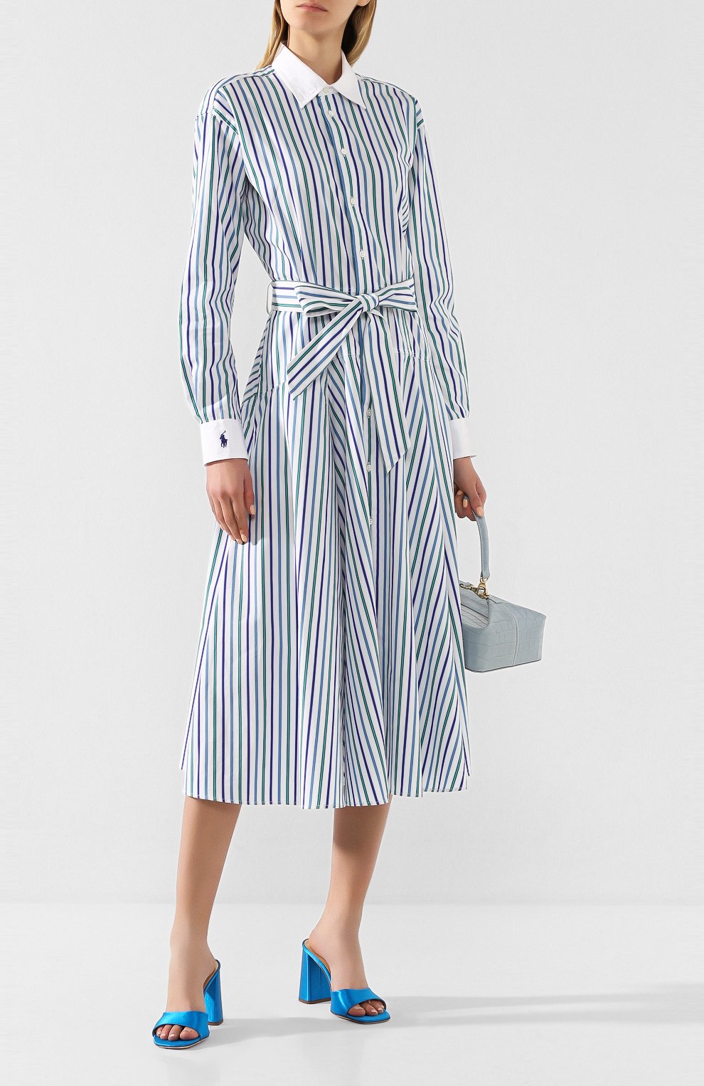Хлопковое платье POLO RALPH LAUREN, арт. 211781123, фото 2