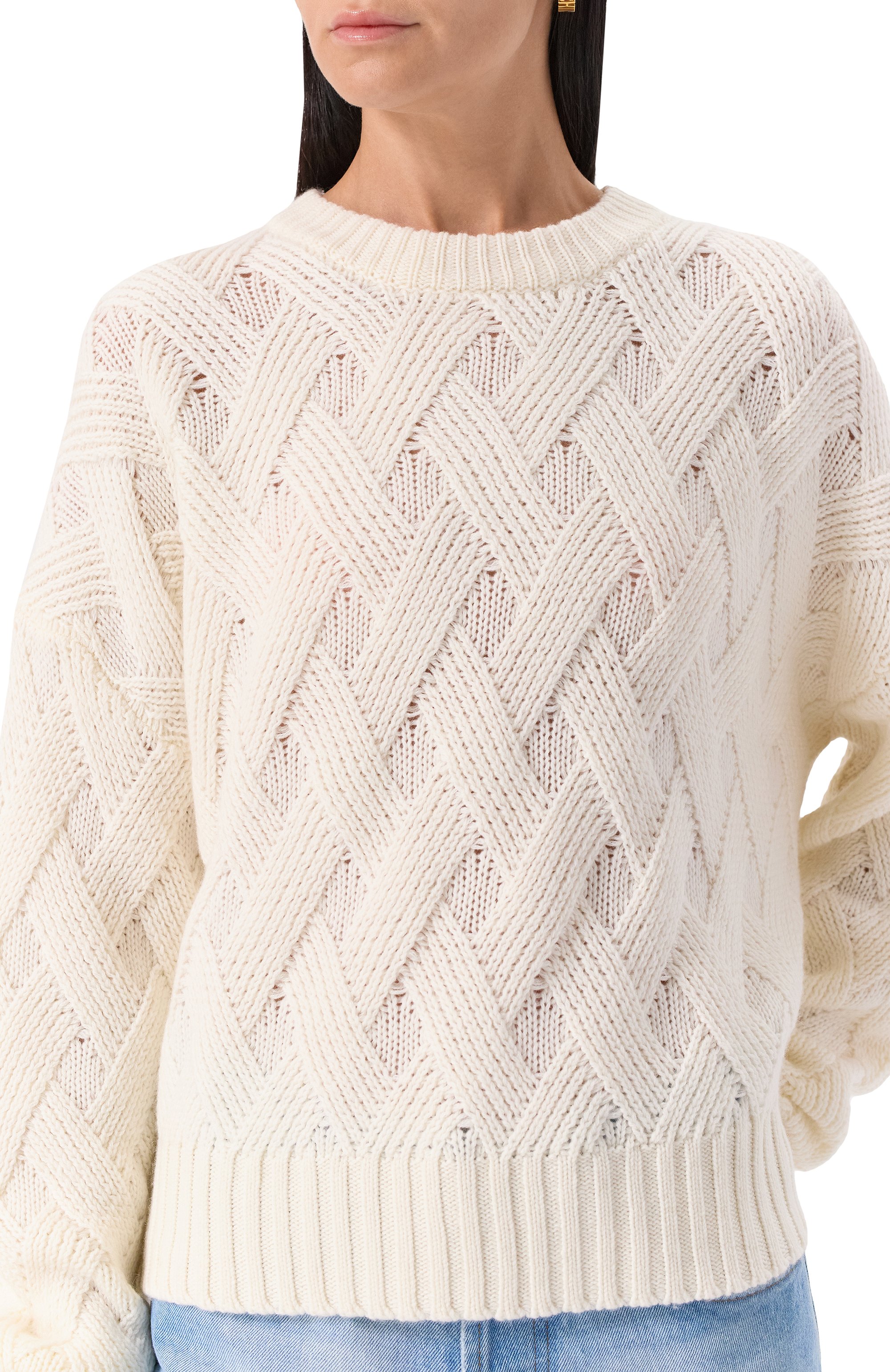 Свитер из шерсти и кашемира ALLUDE, арт. 255/17691, фото 5