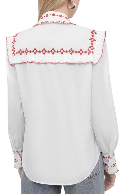 Хлопковая рубашка POLO RALPH LAUREN белого цвета по цене 18900 руб., арт. 211843061, фото 3 Хлопковая рубашка POLO RALPH LAUREN, арт. 211843061, фото 3