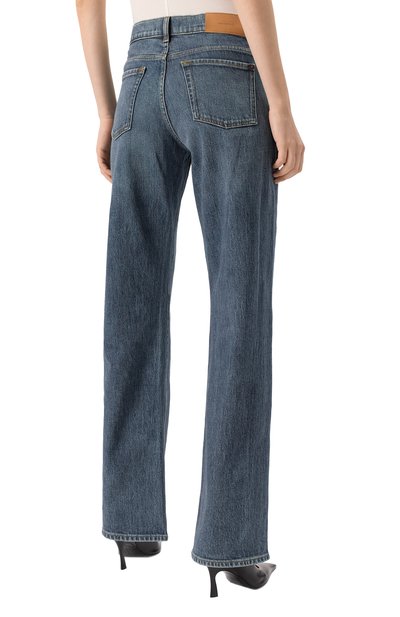 Джинсы 7 FOR ALL MANKIND синего цвета по цене 24150 руб., арт. JSSTC100JA, фото 4 Джинсы 7 FOR ALL MANKIND, арт. JSSTC100JA, фото 4