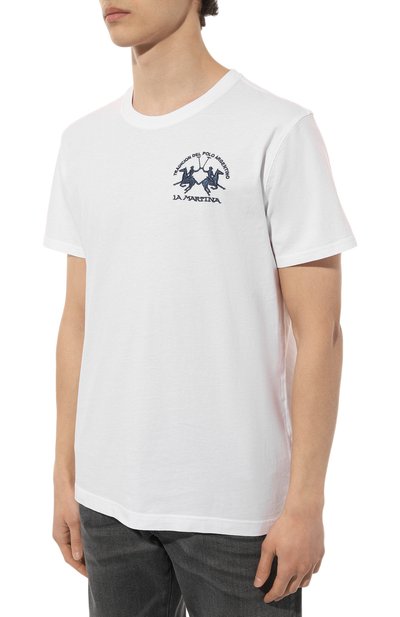 Хлопковая футболка LA MARTINA, арт. VMR009/JS206, фото 3