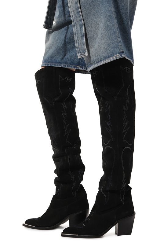 Замшевые сапоги Zadig and Voltaire 3