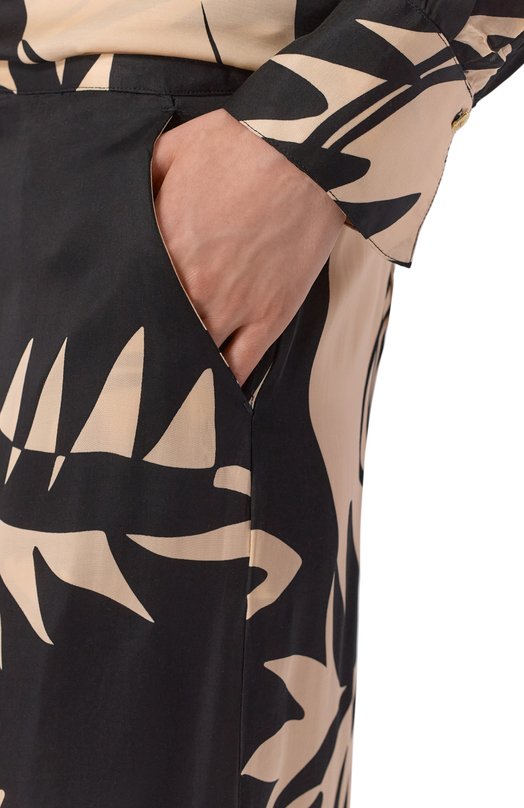 Брюки из вискозы Poupette St Barth WL3R26QVS0SK Бежевый  WL3R26QVS0SK Фото 5