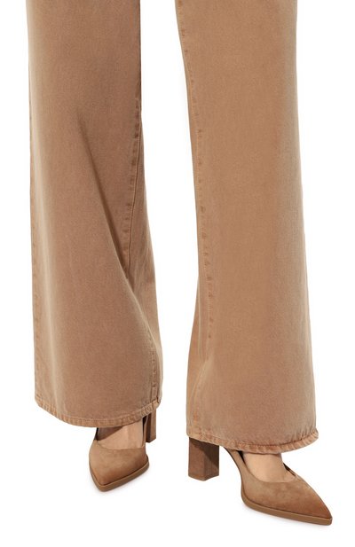 Замшевые туфли SANTONI бежевого цвета по цене 72400 руб., арт. WDEG71185PC4NAEA, фото 3 Замшевые туфли SANTONI, арт. WDEG71185PC4NAEA, фото 3