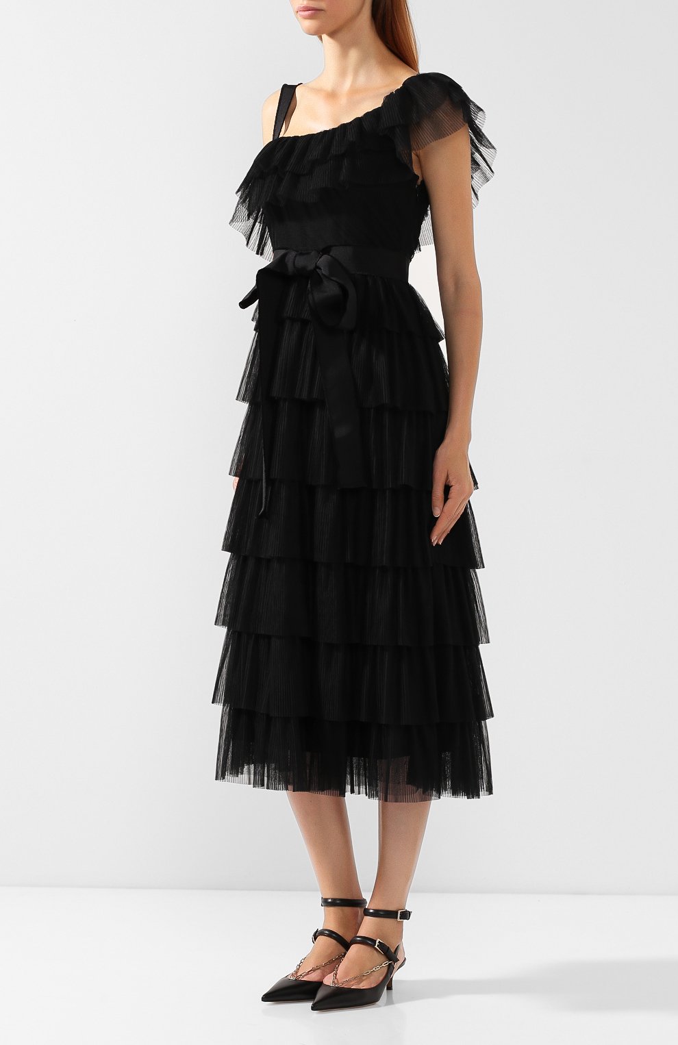 Платье-миди REDVALENTINO, арт. SR3VA03C/4C5, фото 3