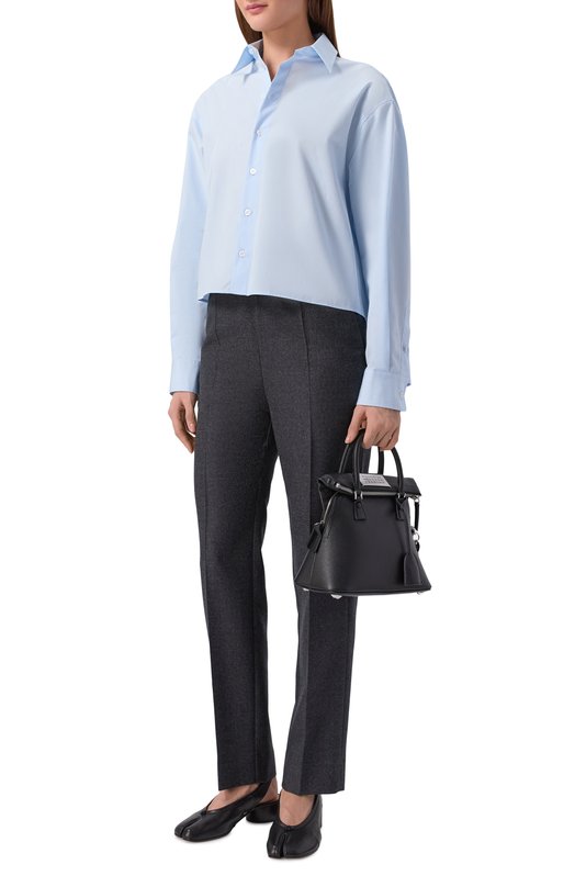 Шерстяные брюки Maison Margiela S51KA0616/S47782 Серый  S51KA0616/S47782 Фото 2