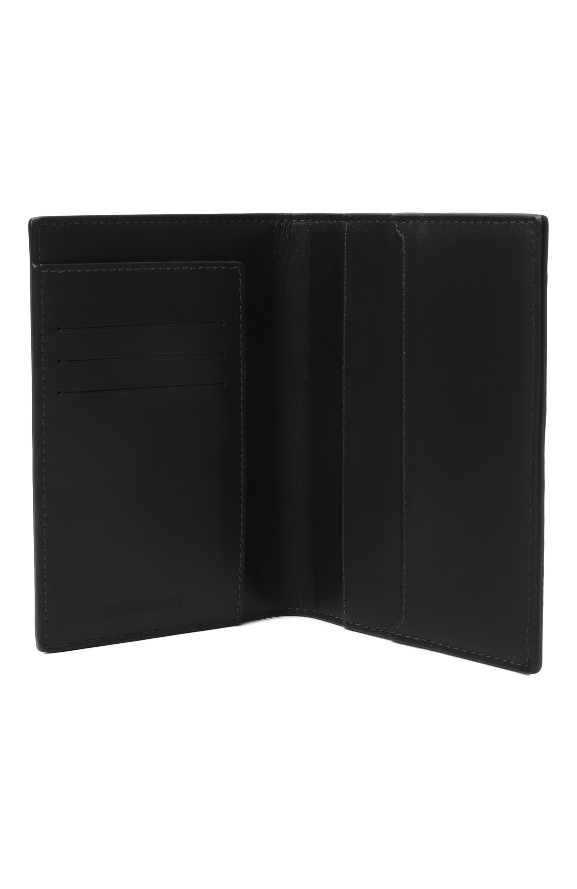 Обложка для паспорта BURBERRY темно-серого цвета по цене 44650 руб., арт. 8073278, фото 3 Обложка для паспорта BURBERRY, арт. 8073278, фото 3