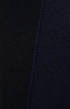Детский шерстяной шарф EMPORIO ARMANI темно-синего цвета, арт. 394639/3F469 | Фото 2 (Материал сплава: Проставлено; Материал: Шерсть, Текстиль; Нос: Не проставлено)