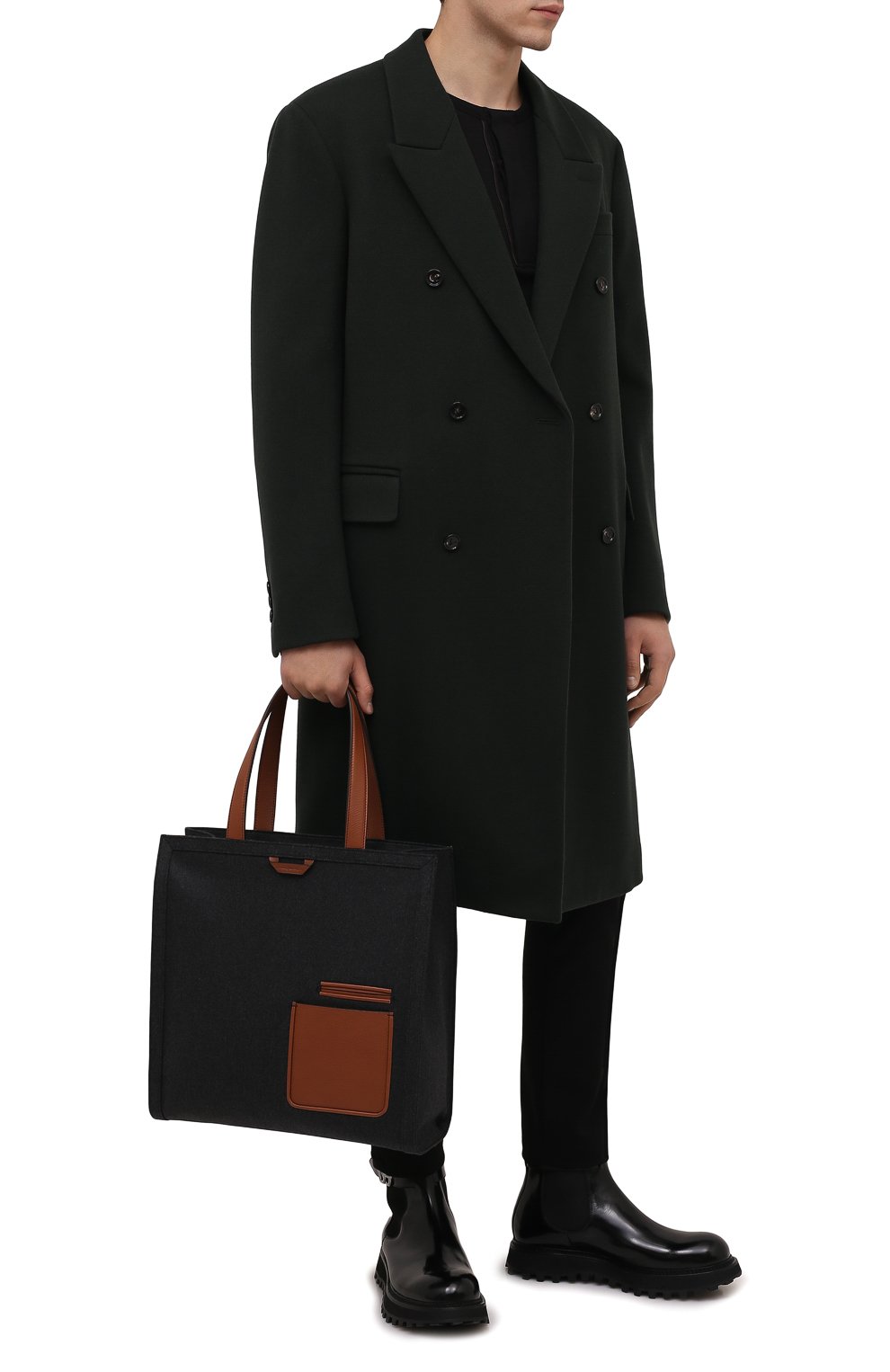 Текстильная сумка-шопер ZEGNA, арт. C1771X-LHUTE, фото 2